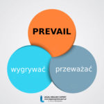 Infografika „PREVAIL” + przykład użycia z anglojęzycznego aktu prawnego